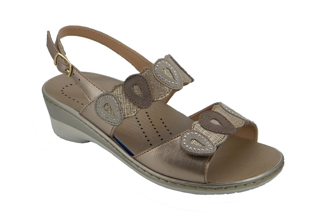 woman sandal aria beige